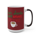Dear Santa Just Bring Coffee Color Changing Mug