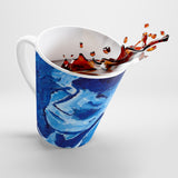 Blue Girl - Latte Mug - EF Kelly