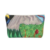 Accessory Pouch with T-bottom - Cosmetic Bag - Pencil Case - Beautiful World - EF Kelly