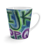 ABZ - Latte mug - EF Kelly Design
