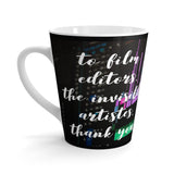 Film Editors - Latte mug