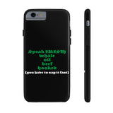 Funny Phone Case, iPhone Case, iPhone 7 Case, iPhone 8 Case, iPhone 11 of Whale Oil Beef Hooked