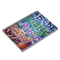 ABZ - Lil Spiral Notebook - Ruled Line - EF Kelly Design