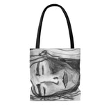 Charcoal Girl - Tote Bag - EF Kelly