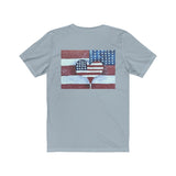 Unisex Jersey Short Sleeve Tee, Independence Day Shirt, End Violence Shirt, American Love
