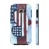 Phone Case, iPhone Case, iPhone 7 Case, iPhone 8 Case, iPhone 11 American Flag Love
