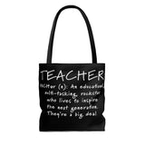 Teacher Tote Bag, Teacher Tote, Teacher Bag, Teacher Gift, Educational Multi-Tasking Rockstar
