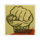 Fight - Square Stickers - EF Kelly