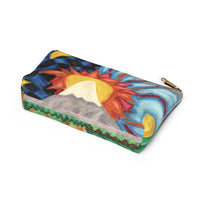 Accessory Pouch with T-bottom - Cosmetic Bag - Pencil Case - Beautiful World - EF Kelly
