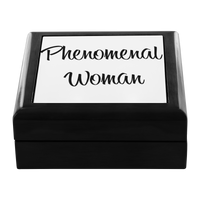Phenomenal Woman Jewelry Box