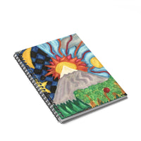 Beautiful World - Lil Spiral Notebook - Ruled Line - EF Kelly