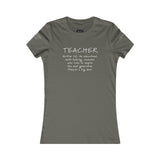 Teacher Tee, Women's Shirt, Teacher Gift, Educational Multi-Tasking Rockstar, S-2XL