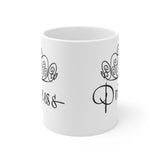 Princess Mug, 11oz Mug, Coffee Mug, Mug for Her, Birthday Gift, Christmas Gift, Coffee Gift