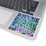 ABZ - Square Stickers - EF Kelly Design
