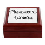 Phenomenal Woman Jewelry Box