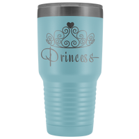 Princess Tumbler, 30oz Tumbler, Princess Gift, Princess Travel Mug