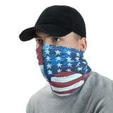 American Flag Love, American Flag, Face Shield, Headband, Bandana, Face Mask, Neck gaiter