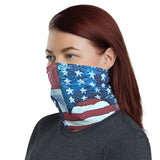 American Flag Love, Face Mask, Face Shield, Headband, Bandana, Neck gaiter
